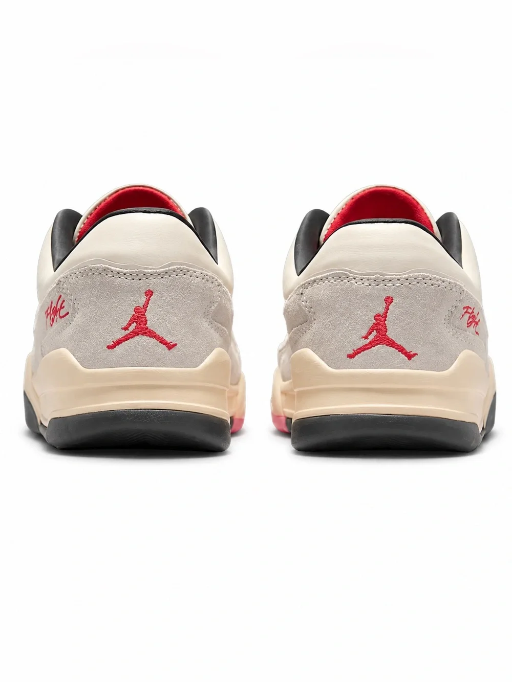 Jordan Flight Court SE Women Cream & Black Low-Top Sneakers Size 7.5 NEW